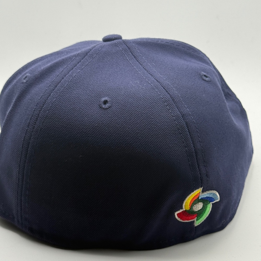 New Era 59FIFTY USA World Baseball Classic 2023 Fitted Hat Navy Blue 7 5/8 - Picture 8 of 8